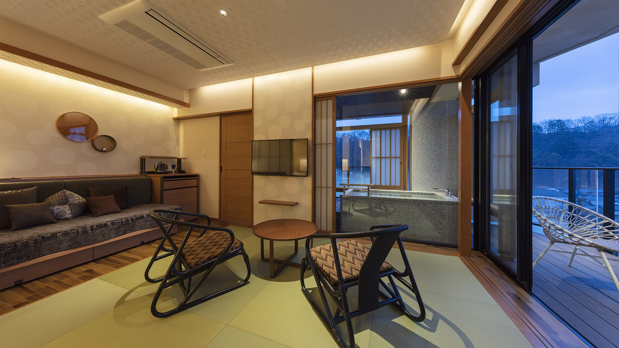 露天風呂付きコーナースイート