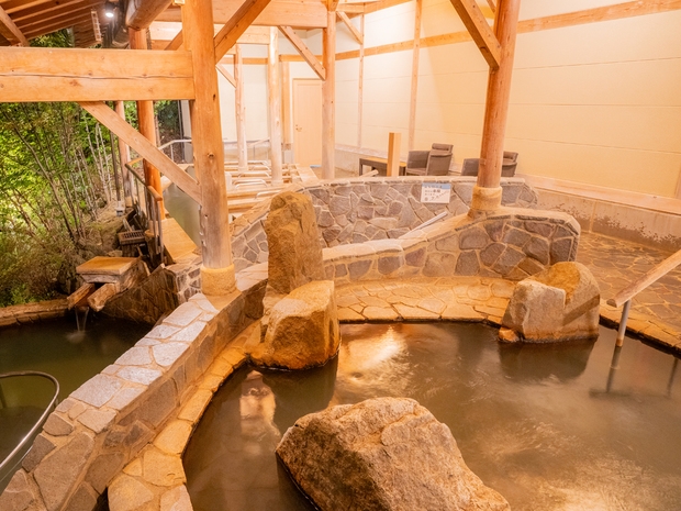 【期間限定プラン】ステーキお寿司にピザも食べ放題！本格バイキング＆源泉湯めぐり