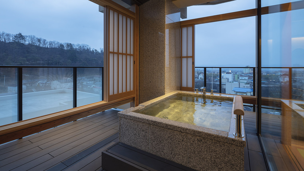 ＳＯＲＡ／和モダン・露天風呂付きコーナースイート