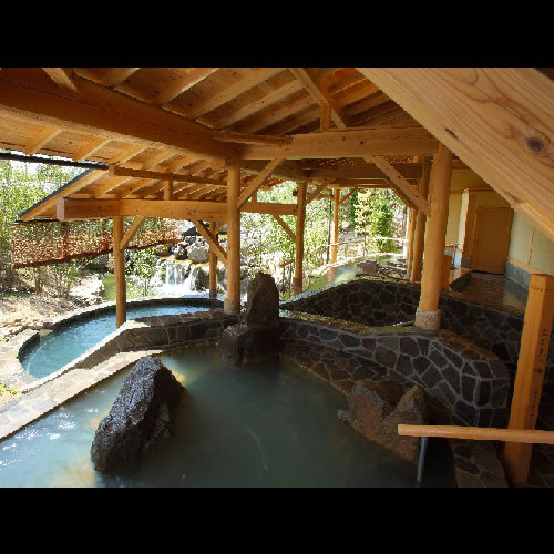 Visiting 3 hot springs with different spring qualities ♪