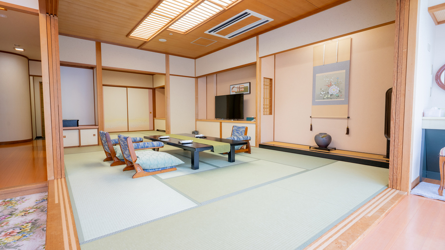 全室禁煙／格別室《雅》／１２畳＋６畳＋ツイン