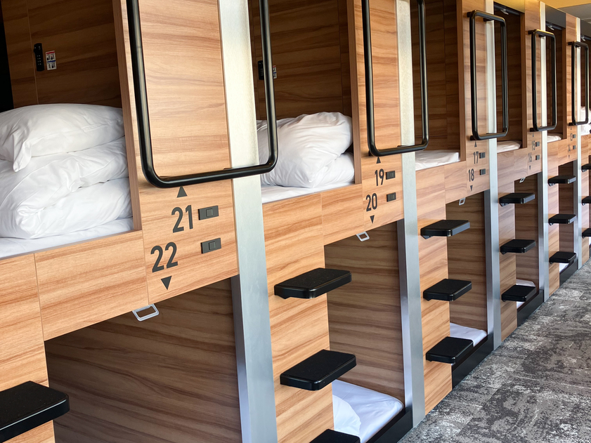 【MAX CABIN】男性専用　温浴施設併設　カプセルルーム