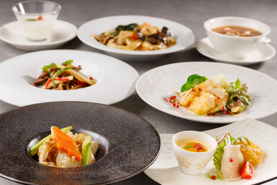 【中国料理・豪華】冬の豪華特製コース【夕・朝食付】