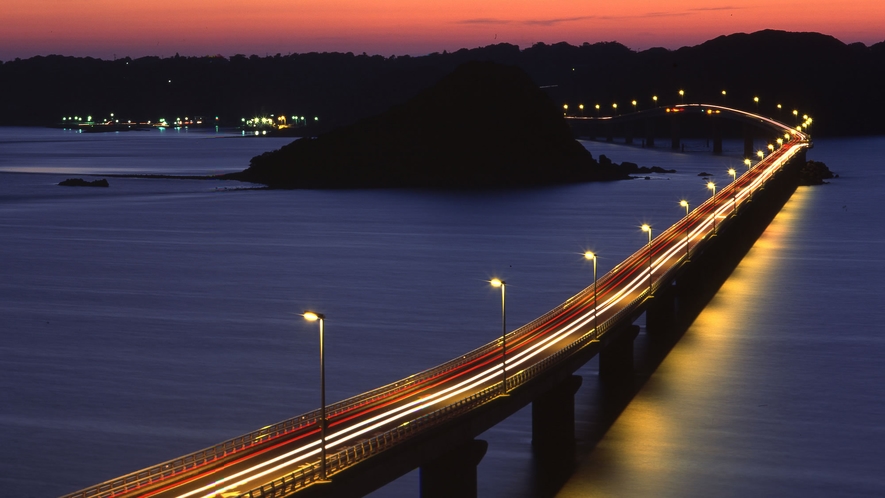 ◆角島大橋夜景