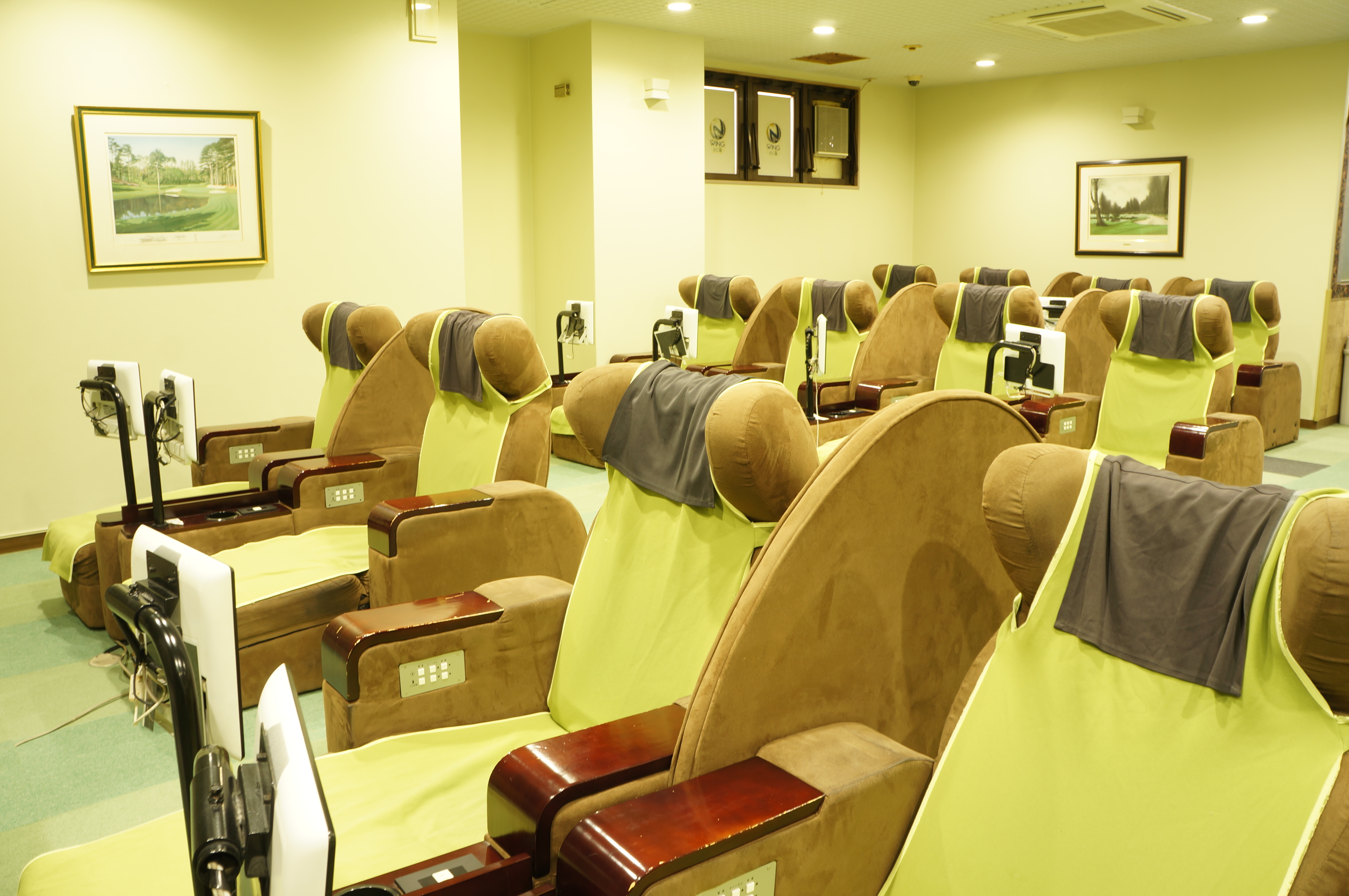 リクライニング