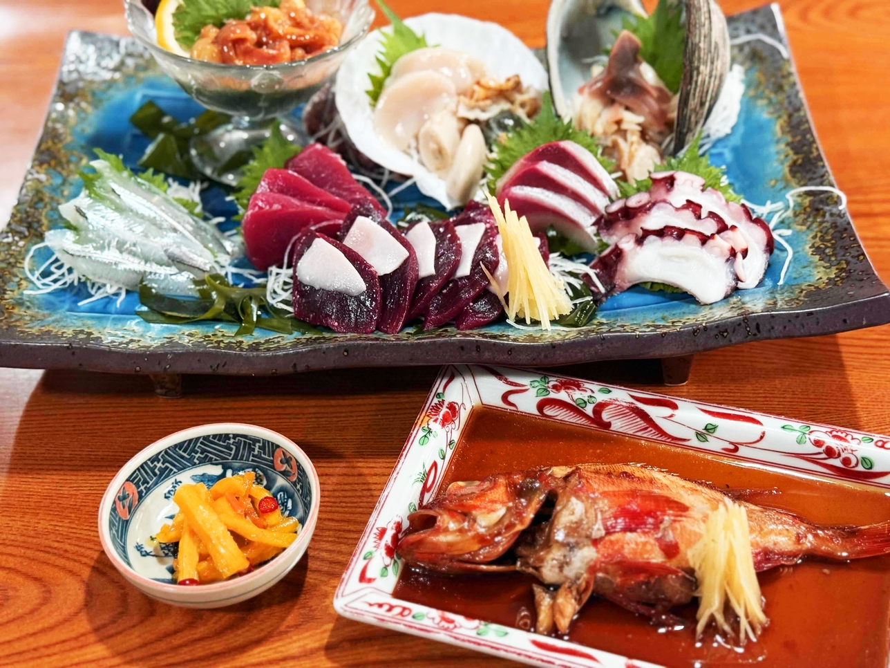 【刺身盛合せプラン】三陸沖で水揚げされた海の幸てんこ盛り♪☆朝食付☆エコ清掃【事前カード決済限定】