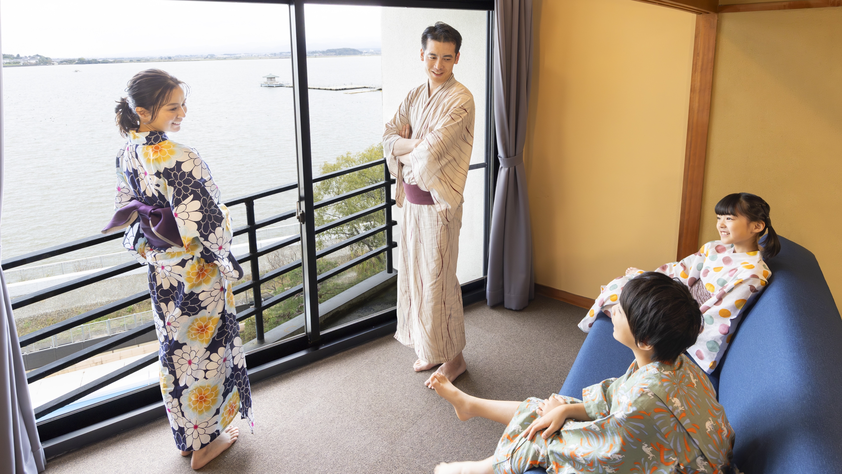 スタンダード和ベッドツイン　※客室からの眺望