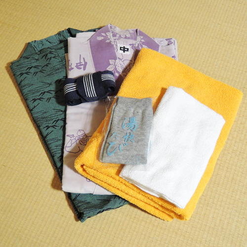 * [Amenity] Yukata and towels are available in the room.