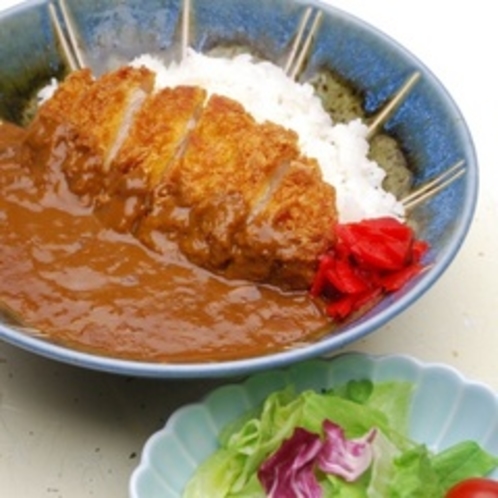 夕食「カツカレー」