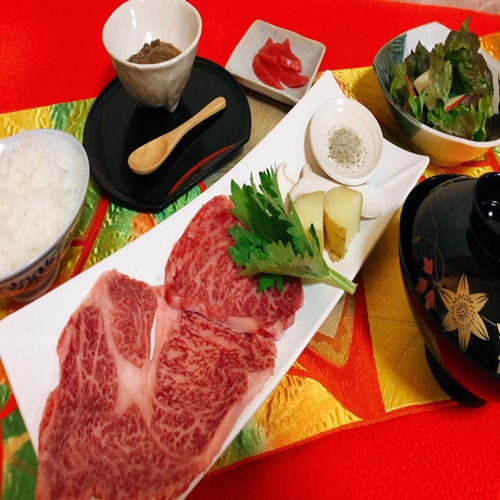 【日帰りプラン梅【個室昼食＆温泉】最大３時間滞在♪近江牛陶板焼き膳