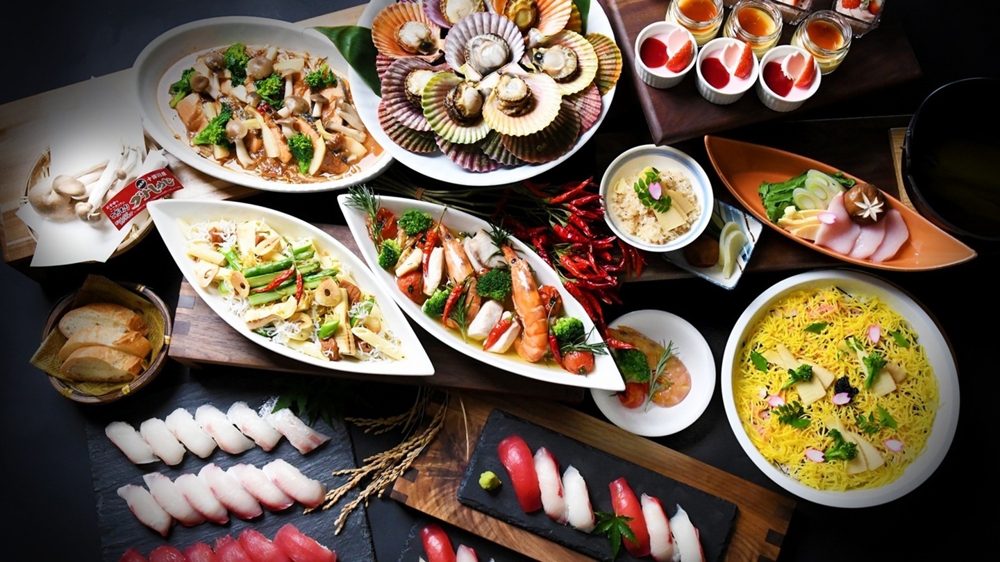 【楽天月末セール】【バイキングリニューアル】「熊野cuisine」 熊野の海と山の幸を使ったお料理!