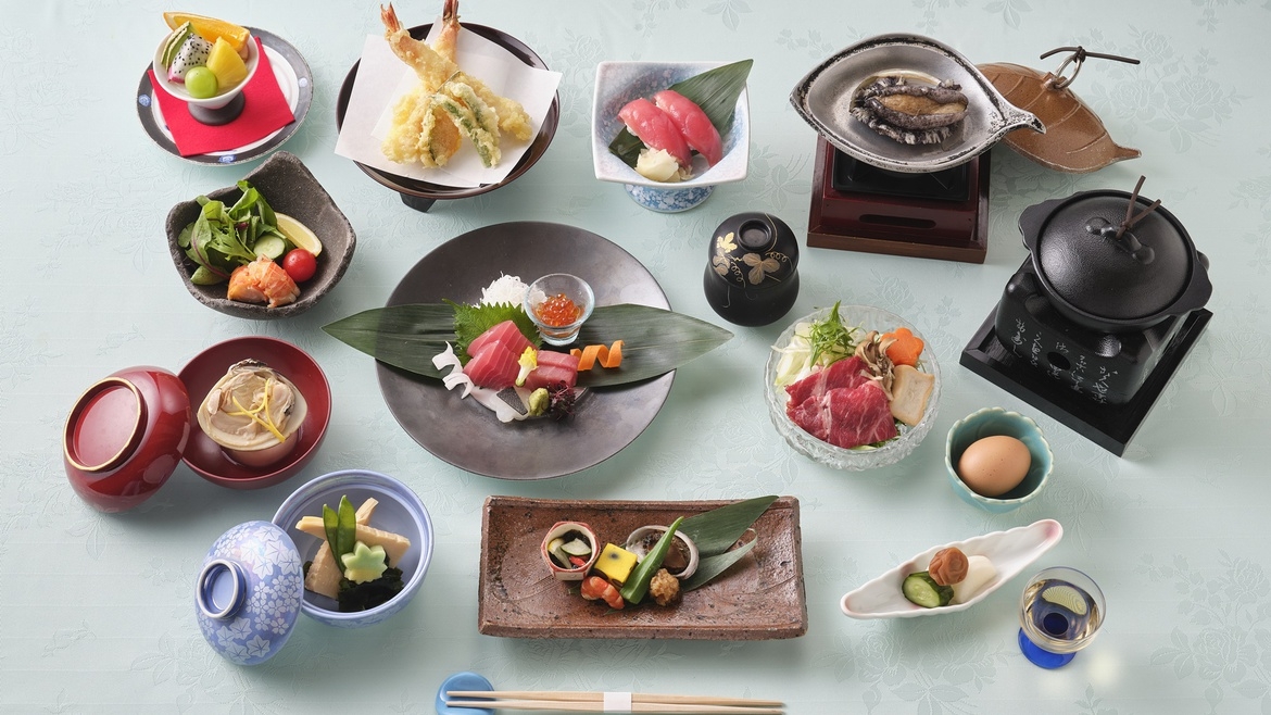 【山上館宿泊＆会席料理】 ご夕食は山上館 会席レストラン