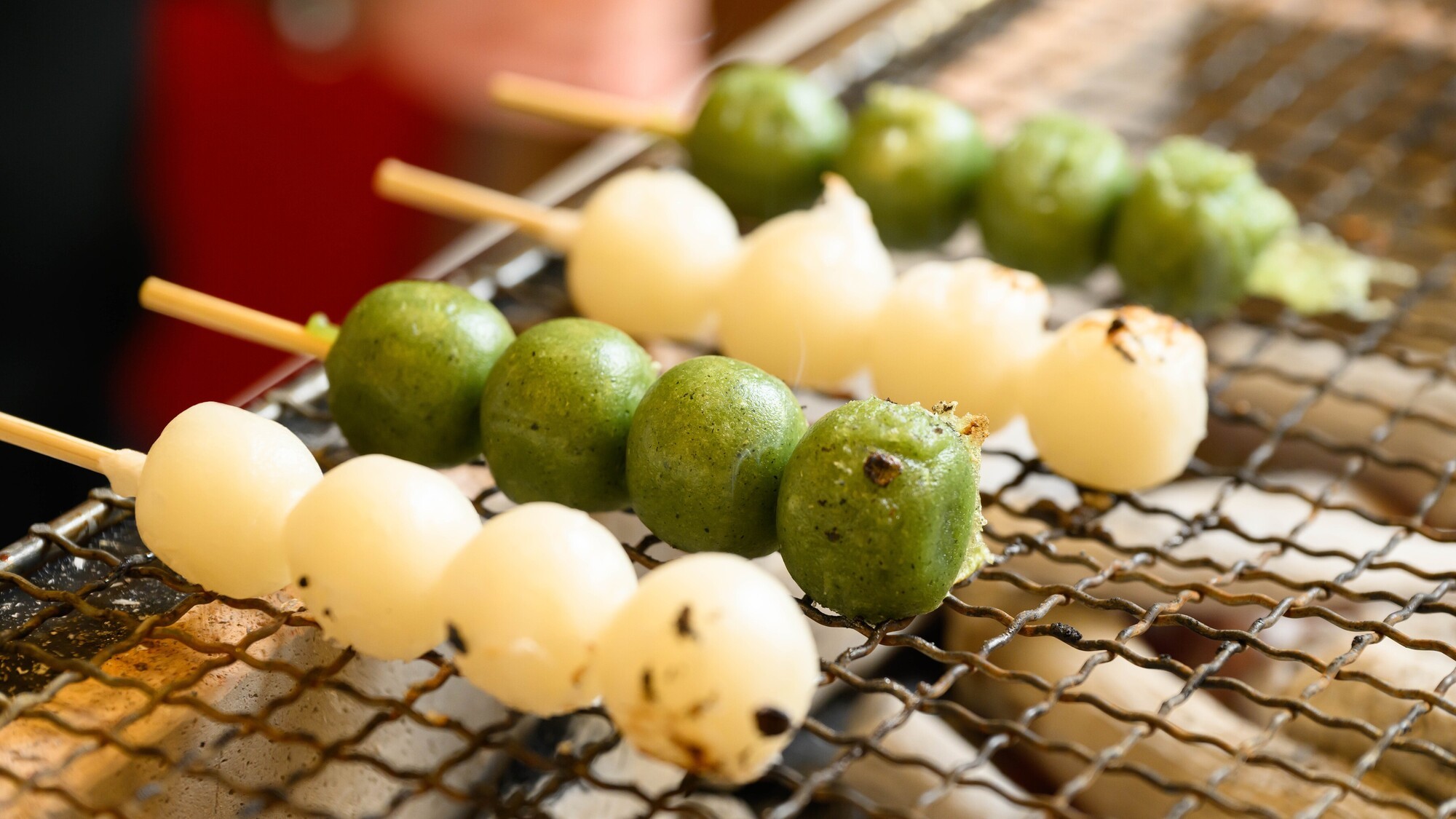 お祭りバイキングお団子コーナー