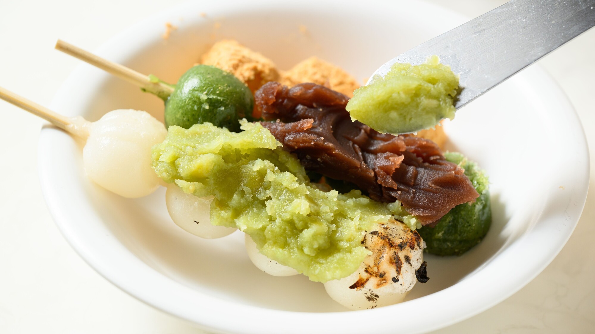 お祭りバイキングお団子コーナー