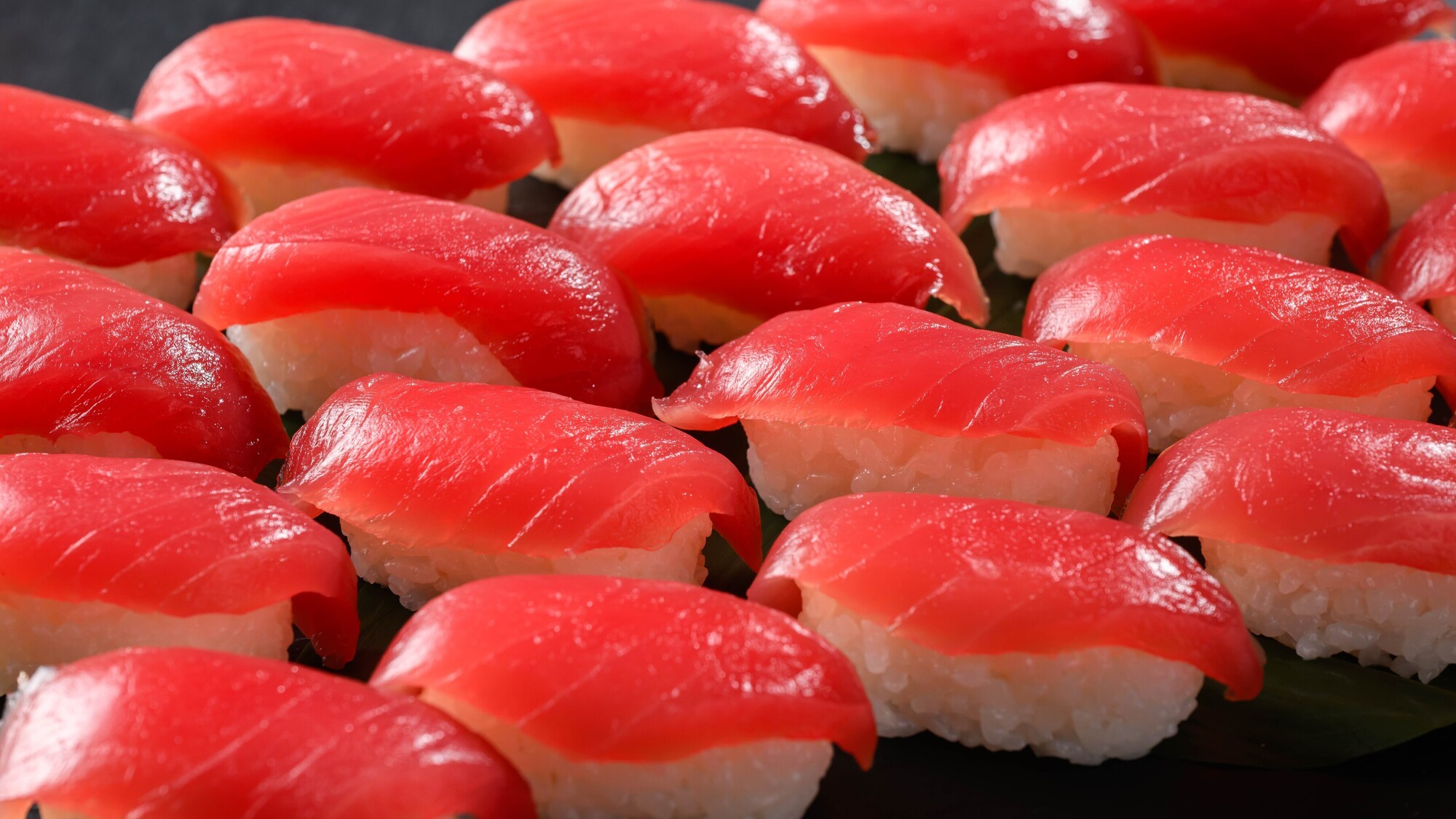 お祭りバイキングマグロコーナー