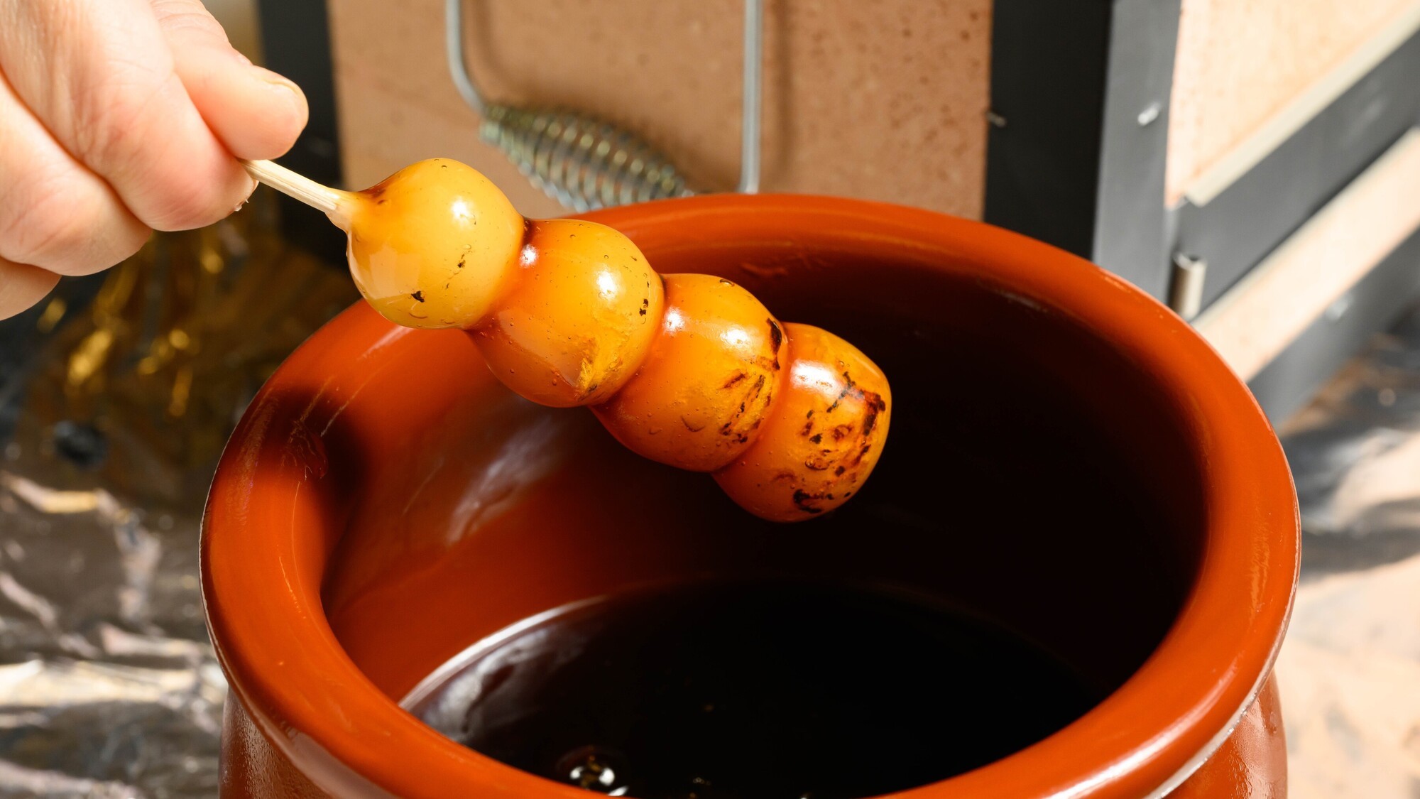 お祭りバイキングお団子コーナー