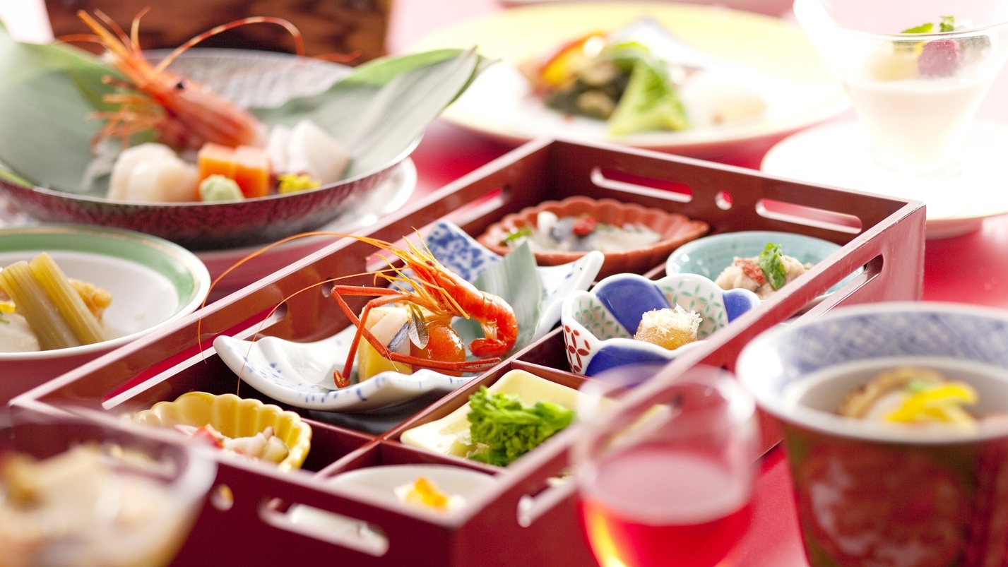 【夕食：基本コース／レストラン】北海道の時季を彩る　旬の会席「栞〜しおり」