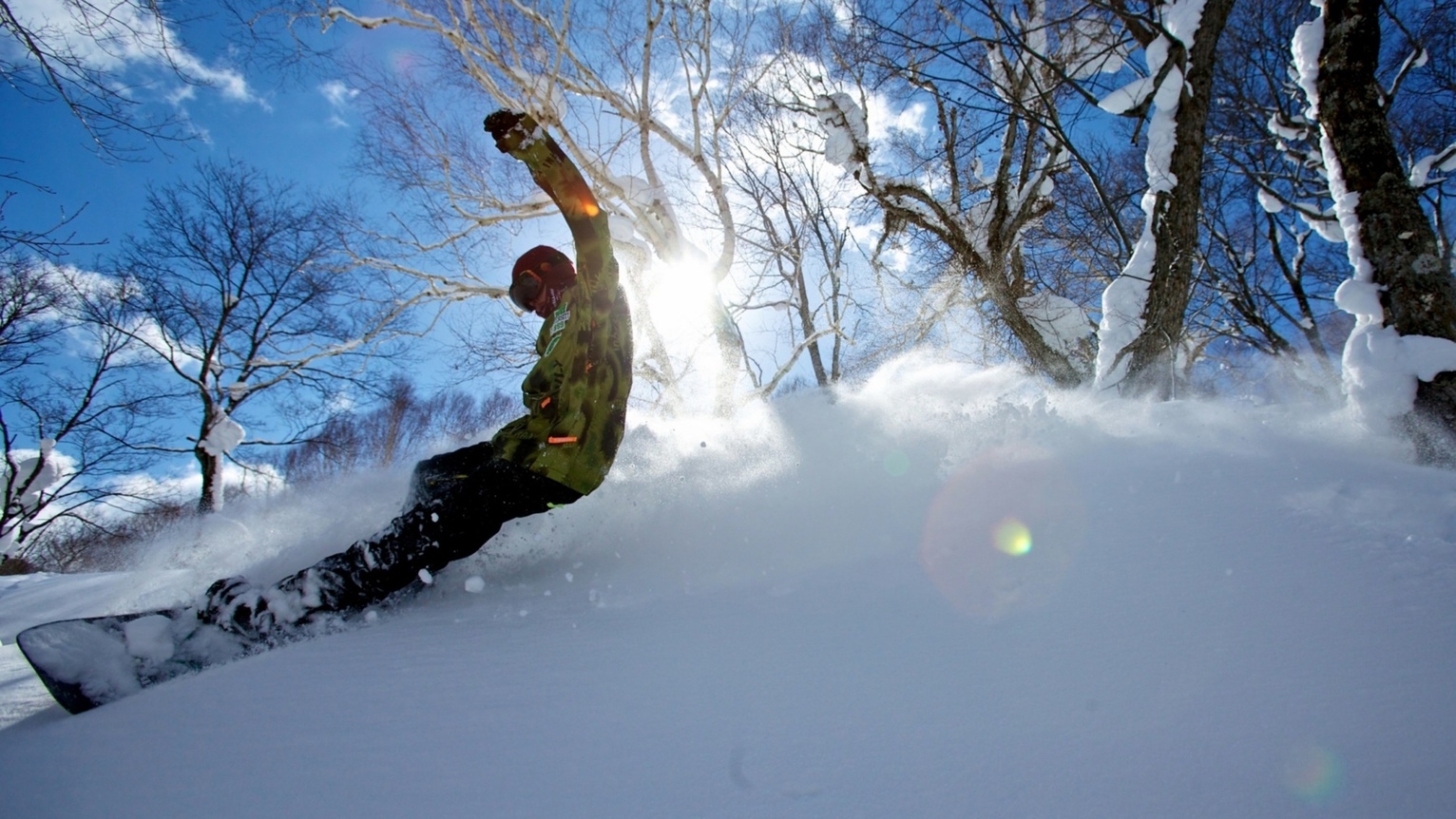 【定山渓温泉スキープラン】札幌国際スキー場１日券付パウダースノーでスキー＆スノボを満喫　旬会席「栞」