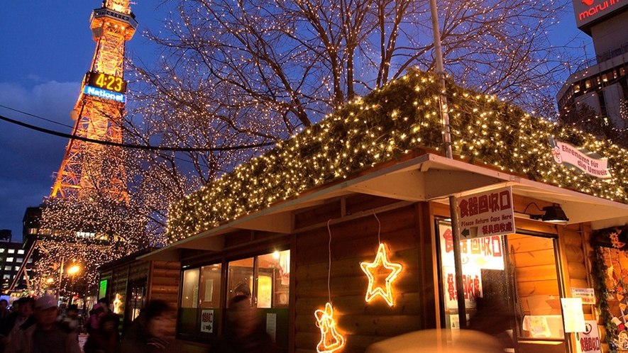 大通公園　ミュンヘン・クリスマス市