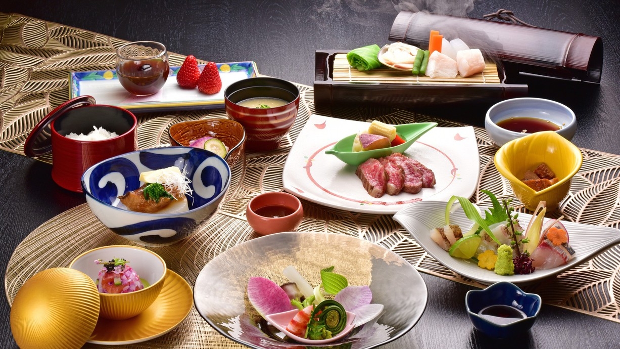 【早割り予約】21日前がお得　夕朝食付きプラン　懐石料理「聚楽」