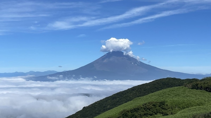 雲海まで7分