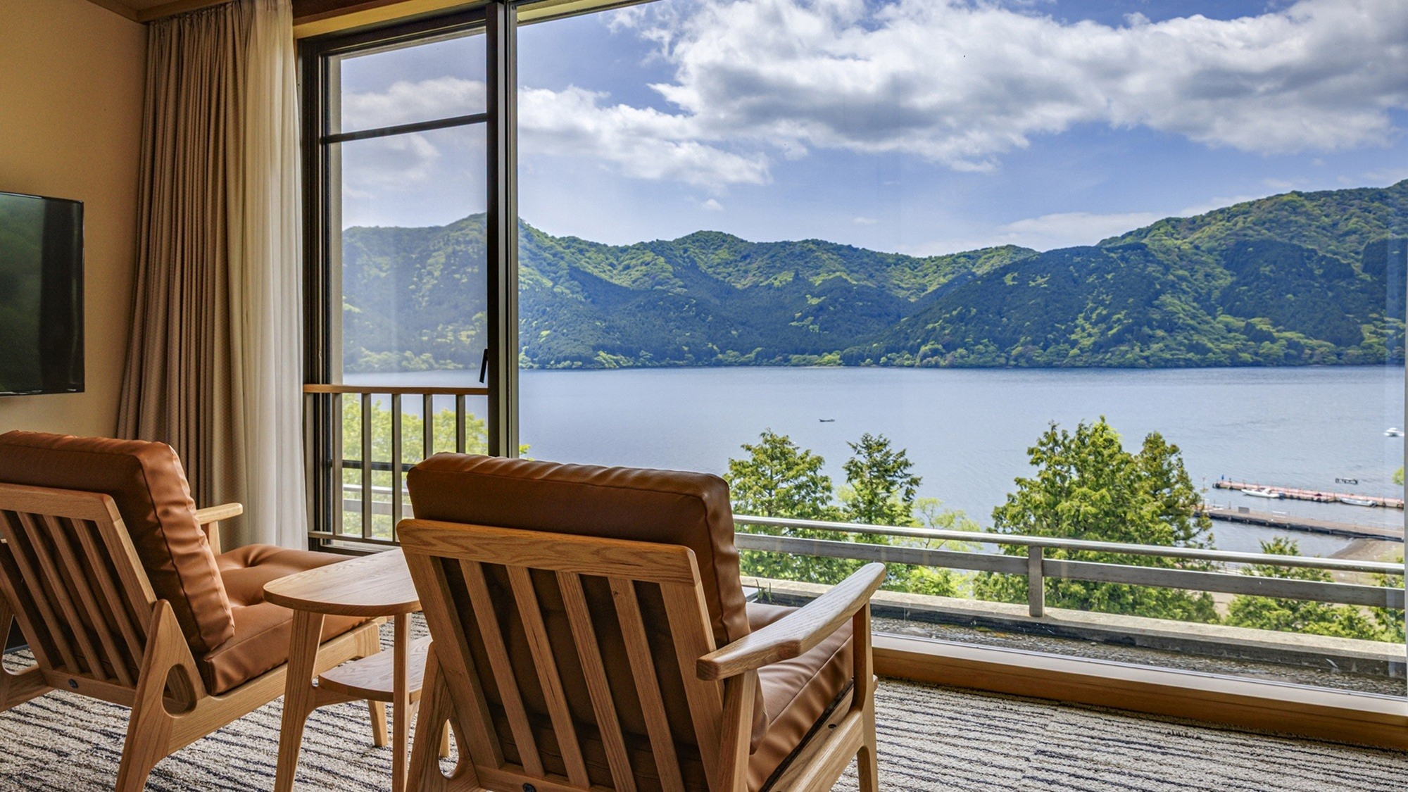 箱根の雄大な景色がお楽しみいただけます。