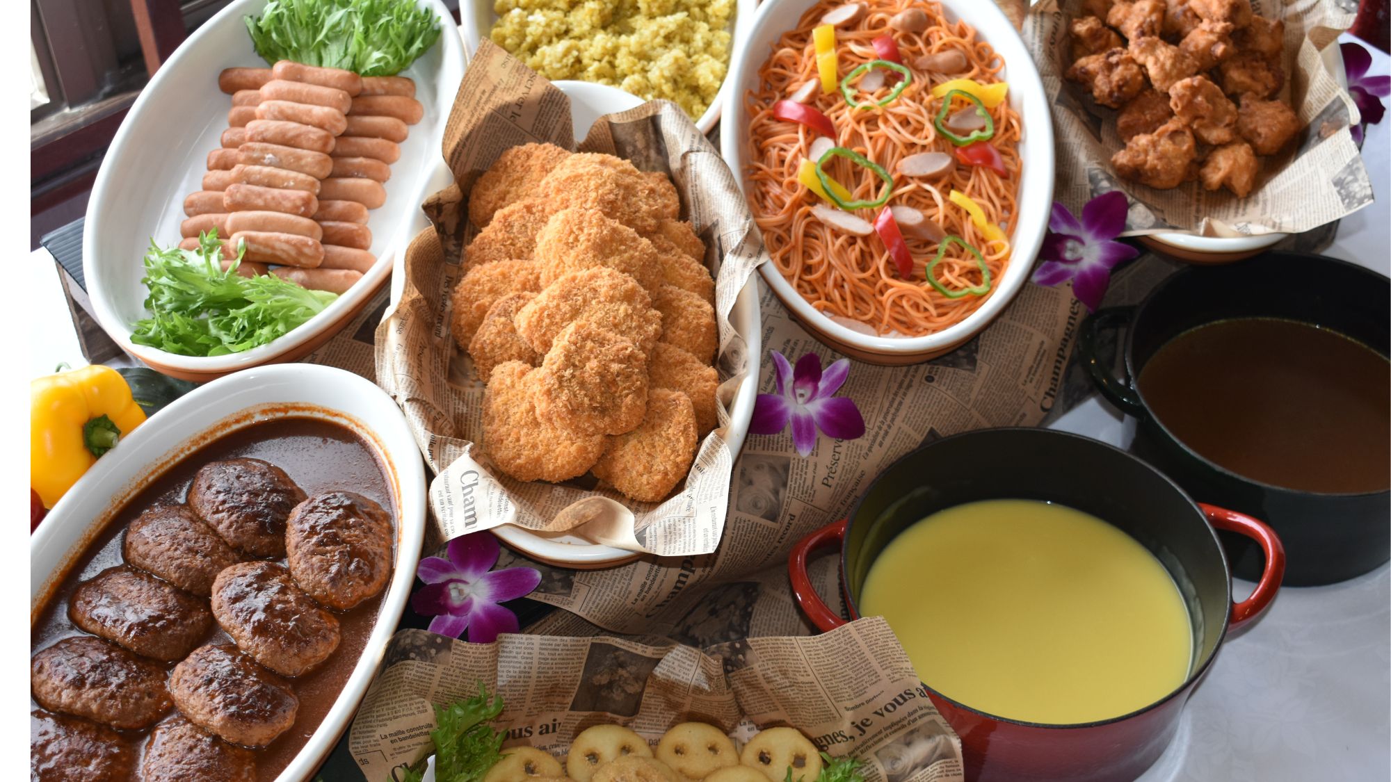 ■夕食バイキング　※イメージです