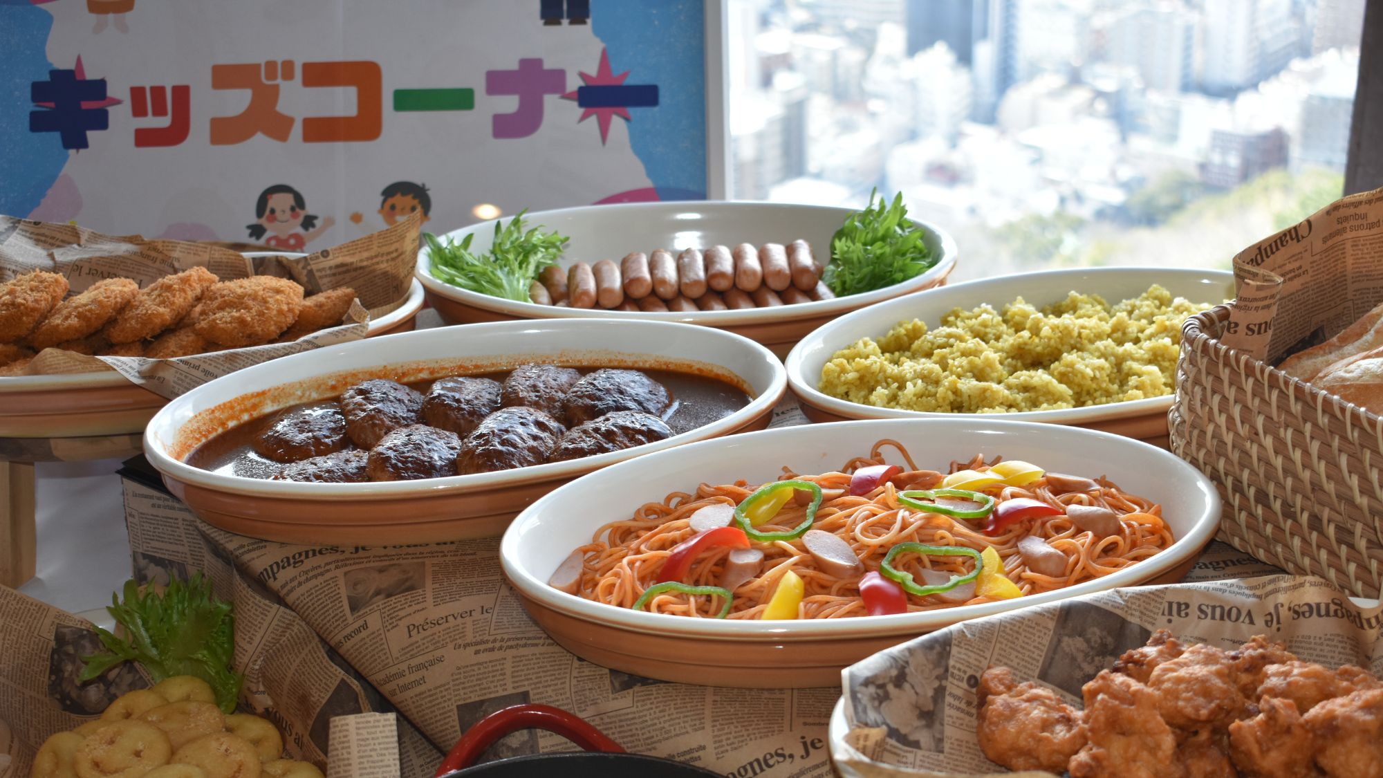 ■夕食バイキング　※イメージです