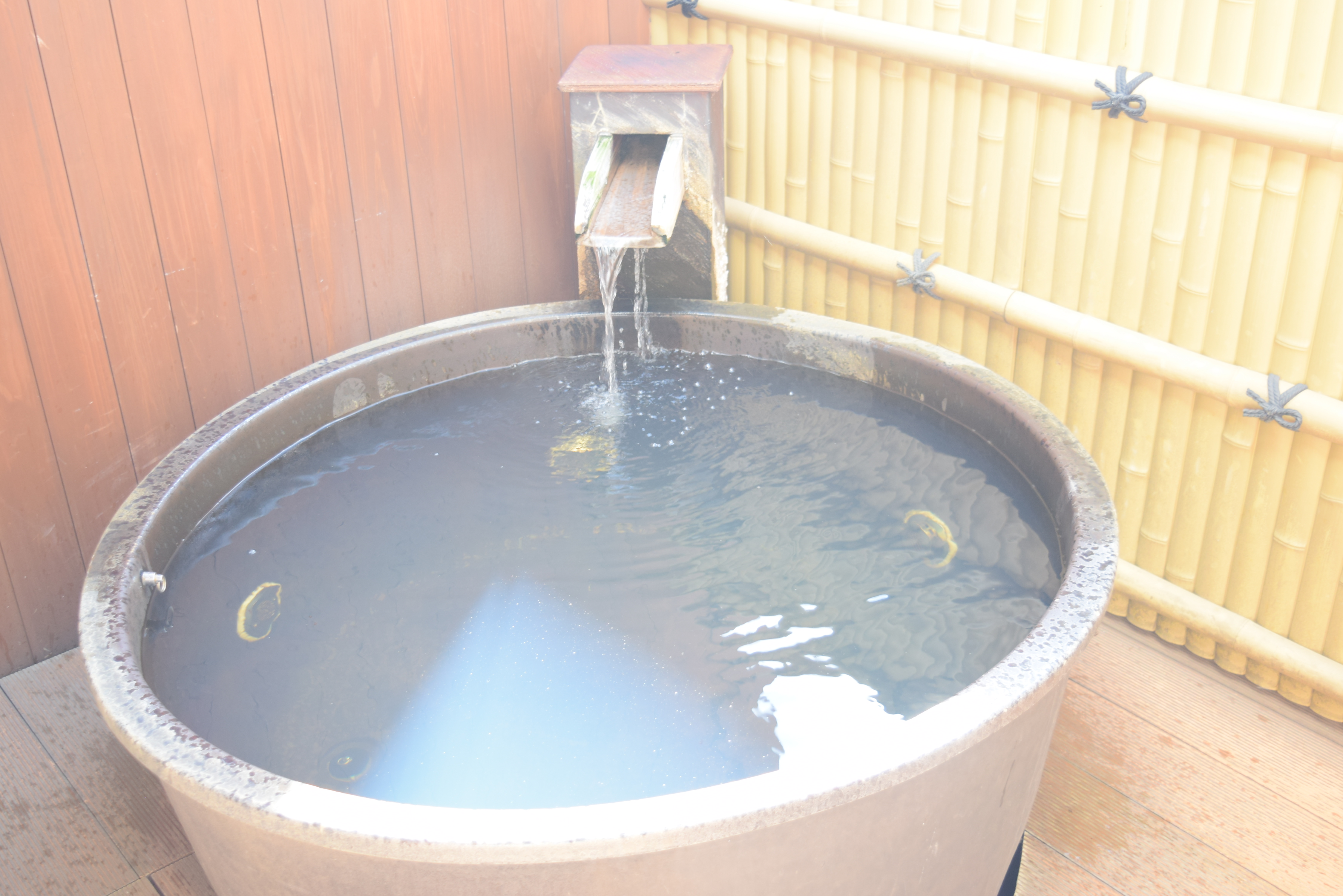 宿泊客室　櫻　露天風呂