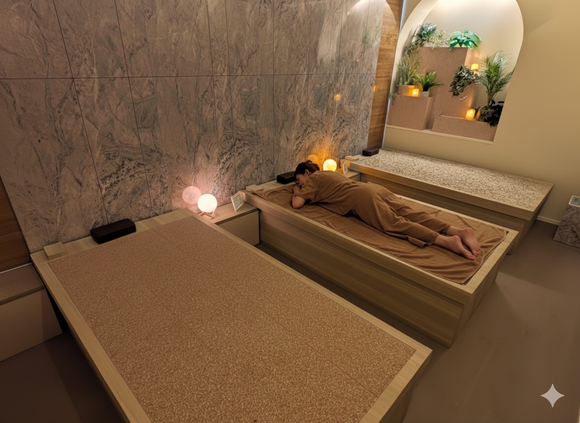 【2025年オープン】貸切岩盤ストーンスパ（有料）