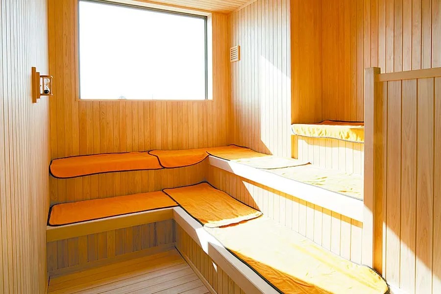 大浴場 サウナ室