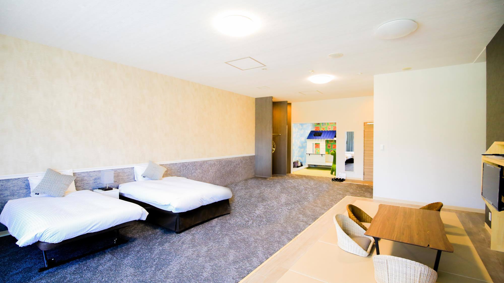 ｟キッズルーム付｠スーペリアツイン（ベッド2台）