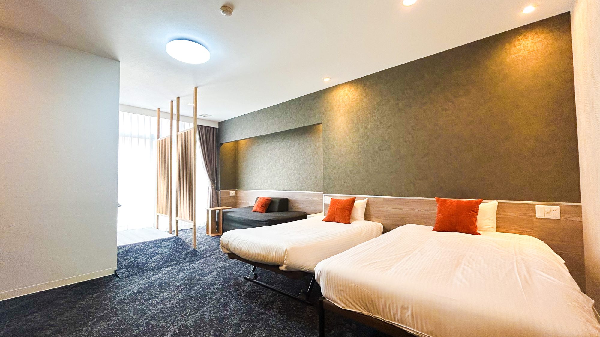 2023年2月リニューアル！≪箱庭付き≫ユニバーサルツイン（客室）