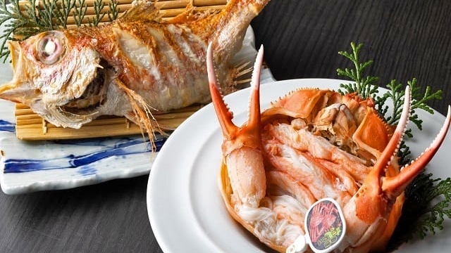 2025.9/6〜3/31　香住蟹とのどぐろ会席【1日限定20食】