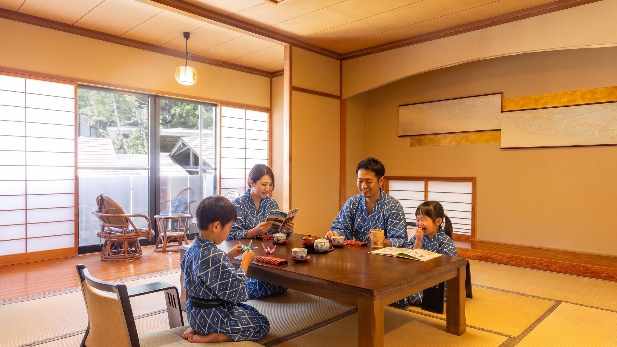 【離れ｜戸建て】一棟貸しのため子ども連れでも気兼ねなく楽しめます
