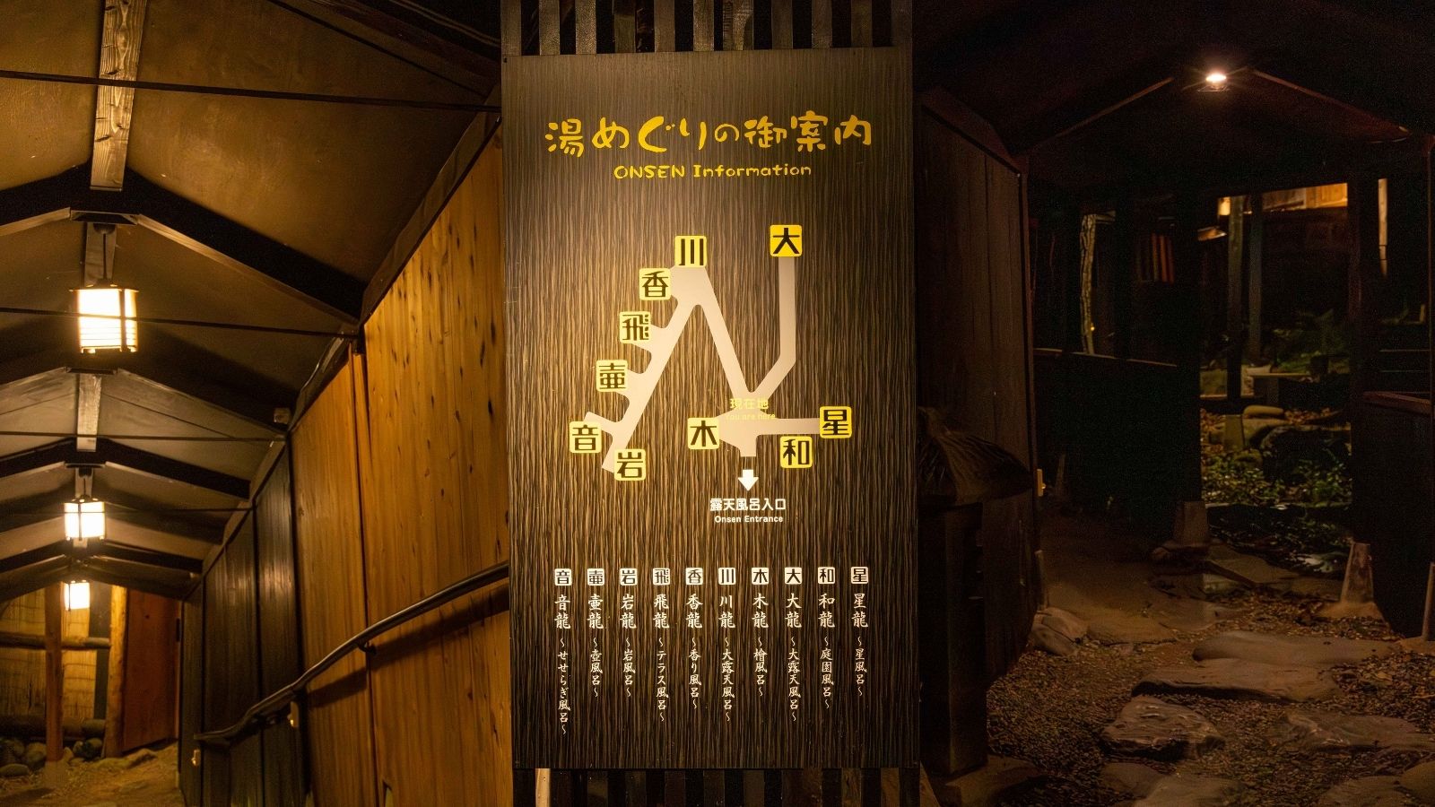 【湯めぐりの回廊】