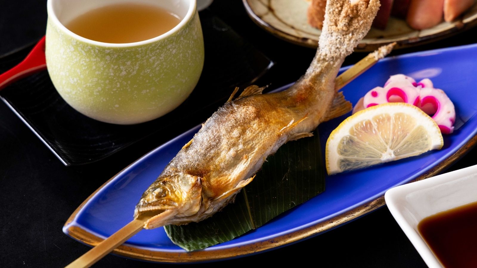 【鮎の唐揚げ】