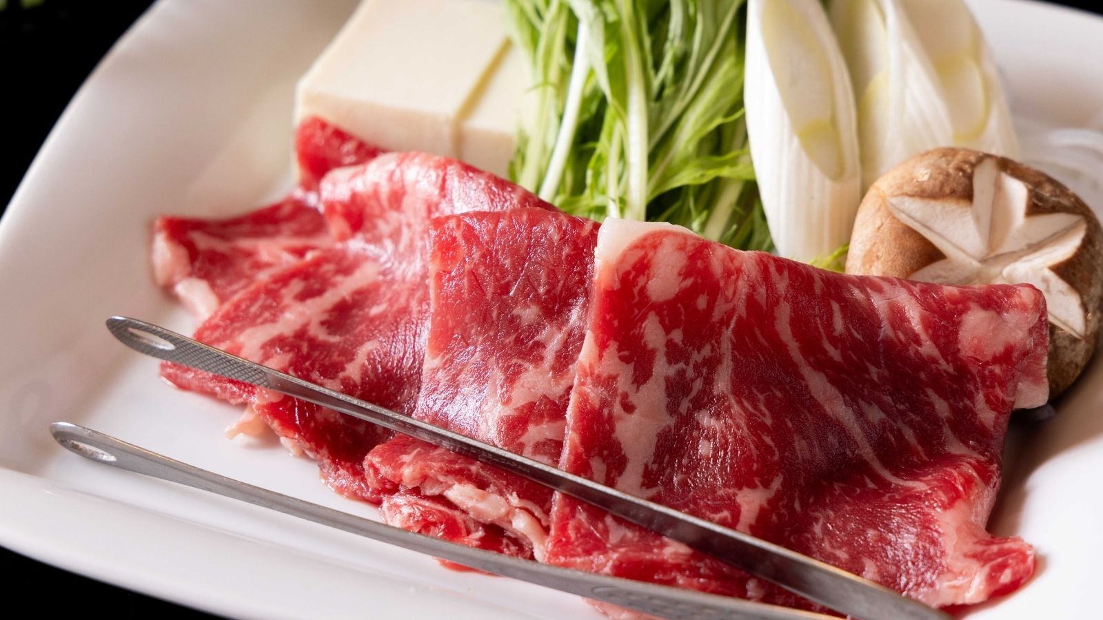 【上州牛のすき焼き】