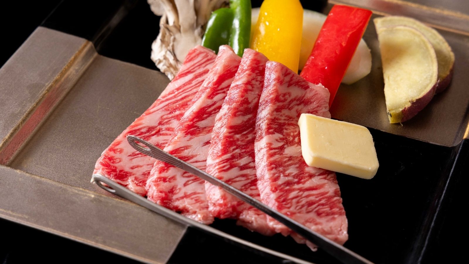 【上州牛のすき焼き】