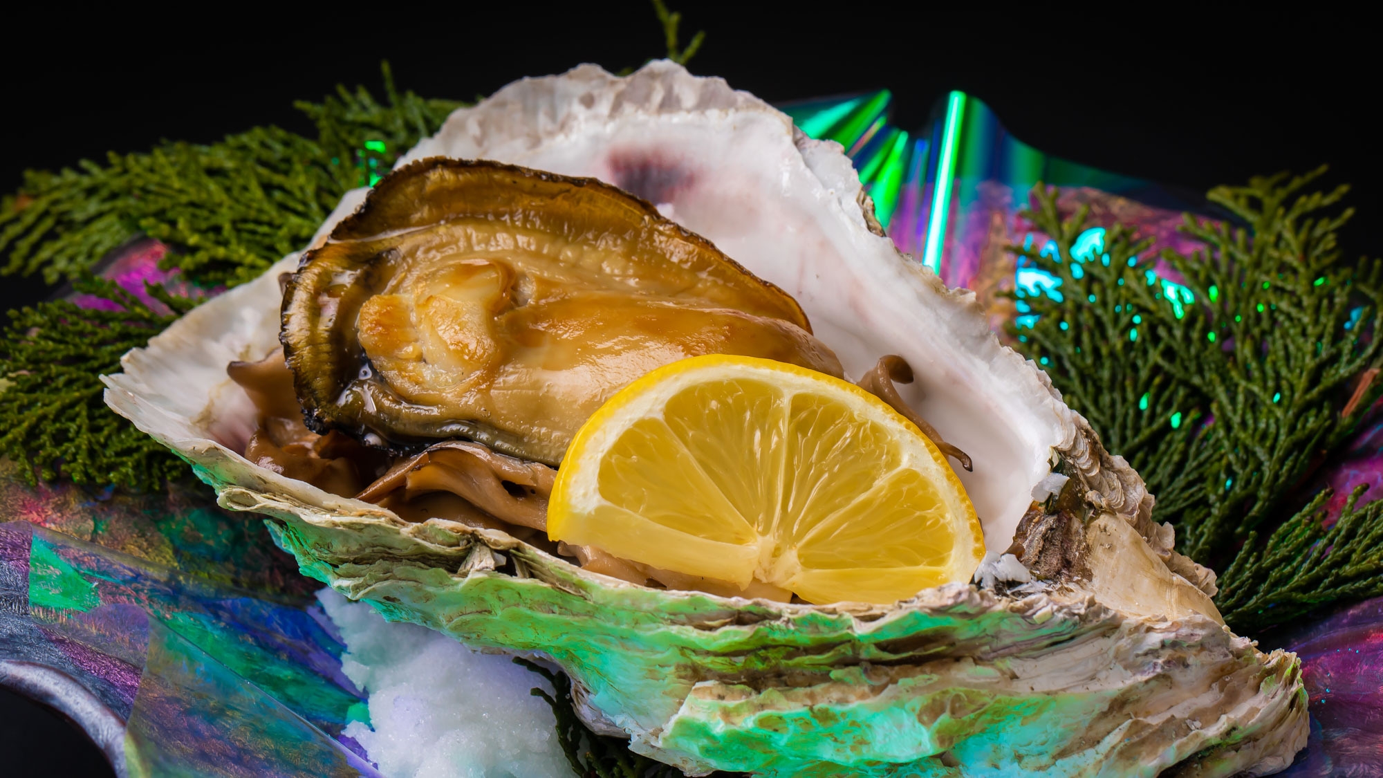 ４つ☆【天然！岩ガキコース◎５月〜８月上旬限定！】牡蠣フライ＆蒸し＆焼き３種の食べ方でカキ三昧♪