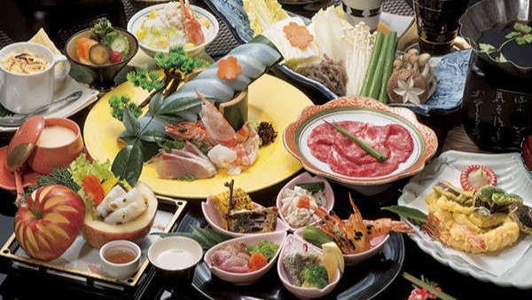 「お刺身好きの方へ年末年始特別プラン」おまかせ刺身5種＆大分和牛すき焼付プラン【事前カード決済限定】