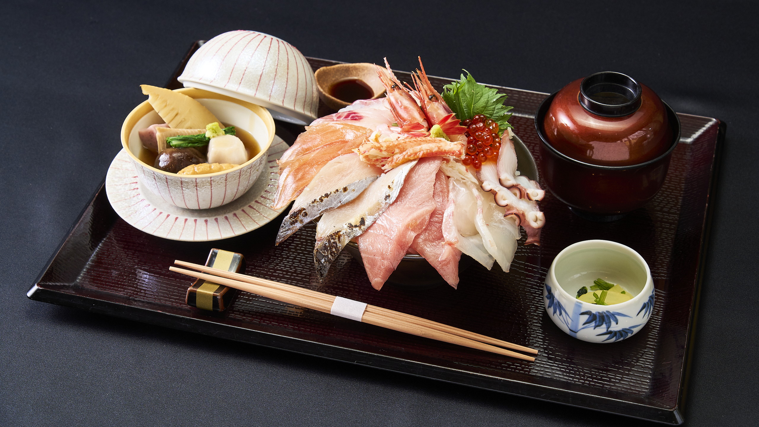 【金沢彩旬】選べる夕食　彩（いろどり）海鮮丼セット