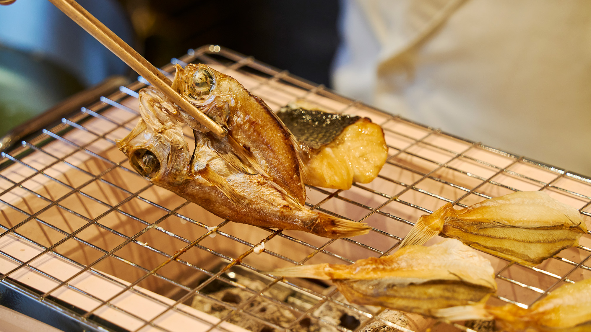 【金沢彩旬　朝食和膳】炙り焼き魚