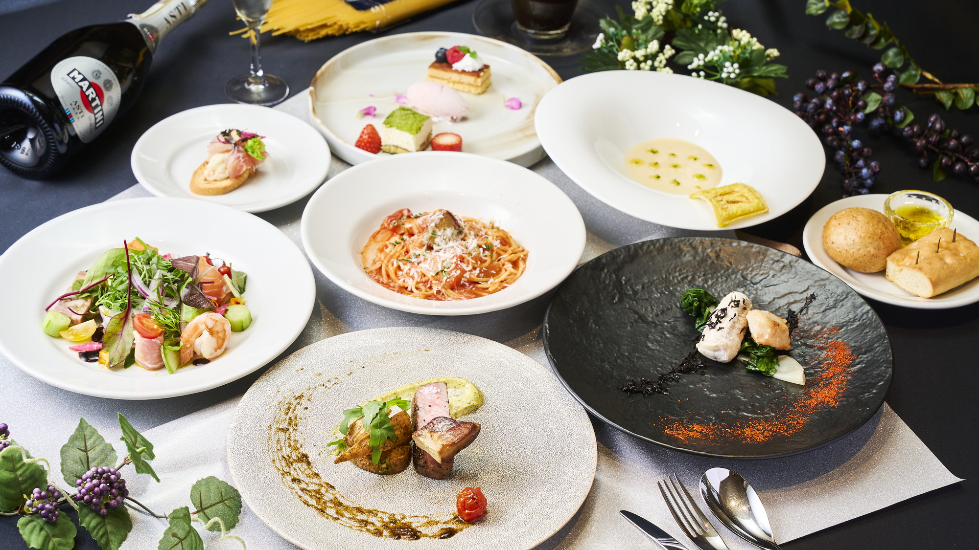 【17CLUB】予約限定旬食材で巡る アニバーサリーコース