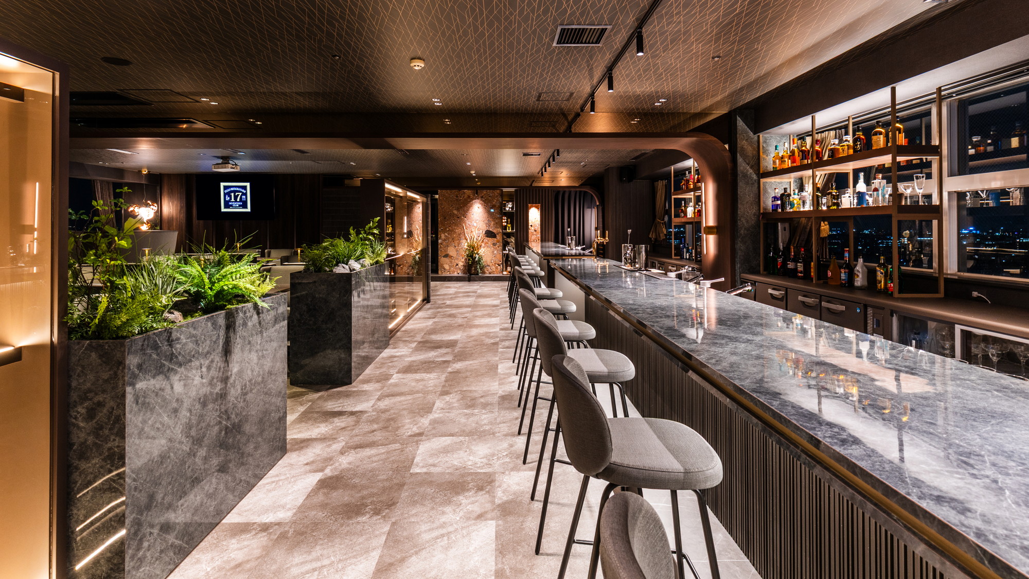 【17CLUB】店内バーコーナー