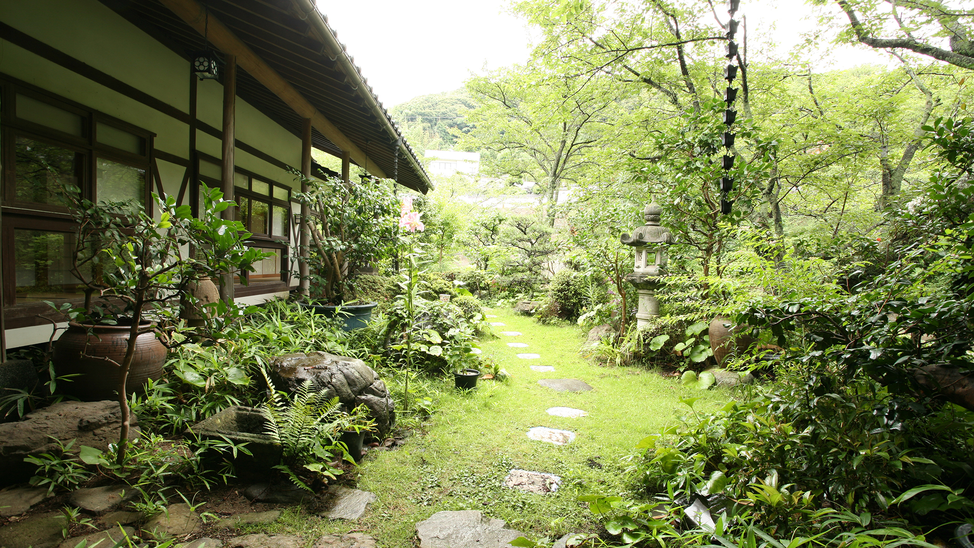 茶寮清泉亭 お庭