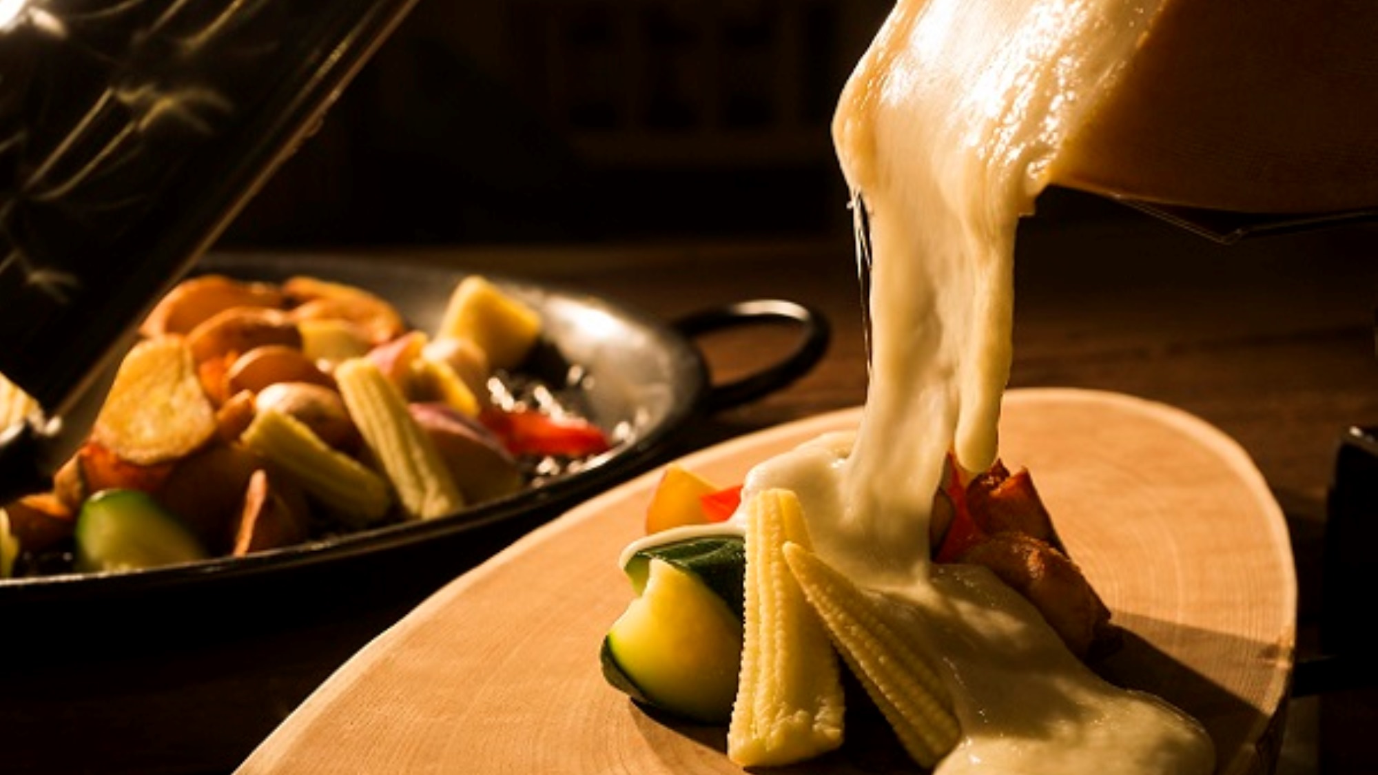 ラクレットチーズ ※イメージ 十勝の恵みを存分に味わう　ガーデンスパ十勝川温泉