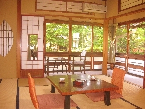 Ruang pojok (ruang bambu)