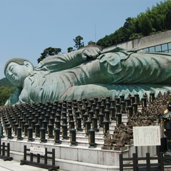 篠栗四国霊場総本寺第一番札所　南蔵院の釈迦涅槃像