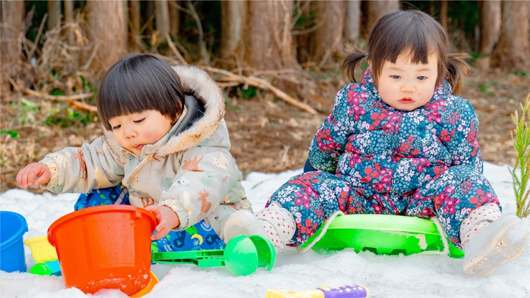 【夕食18:00〜朝食6:45〜】【まだ雪遊びできます♪】4月お日にち限定子供ワンコイン（500円）